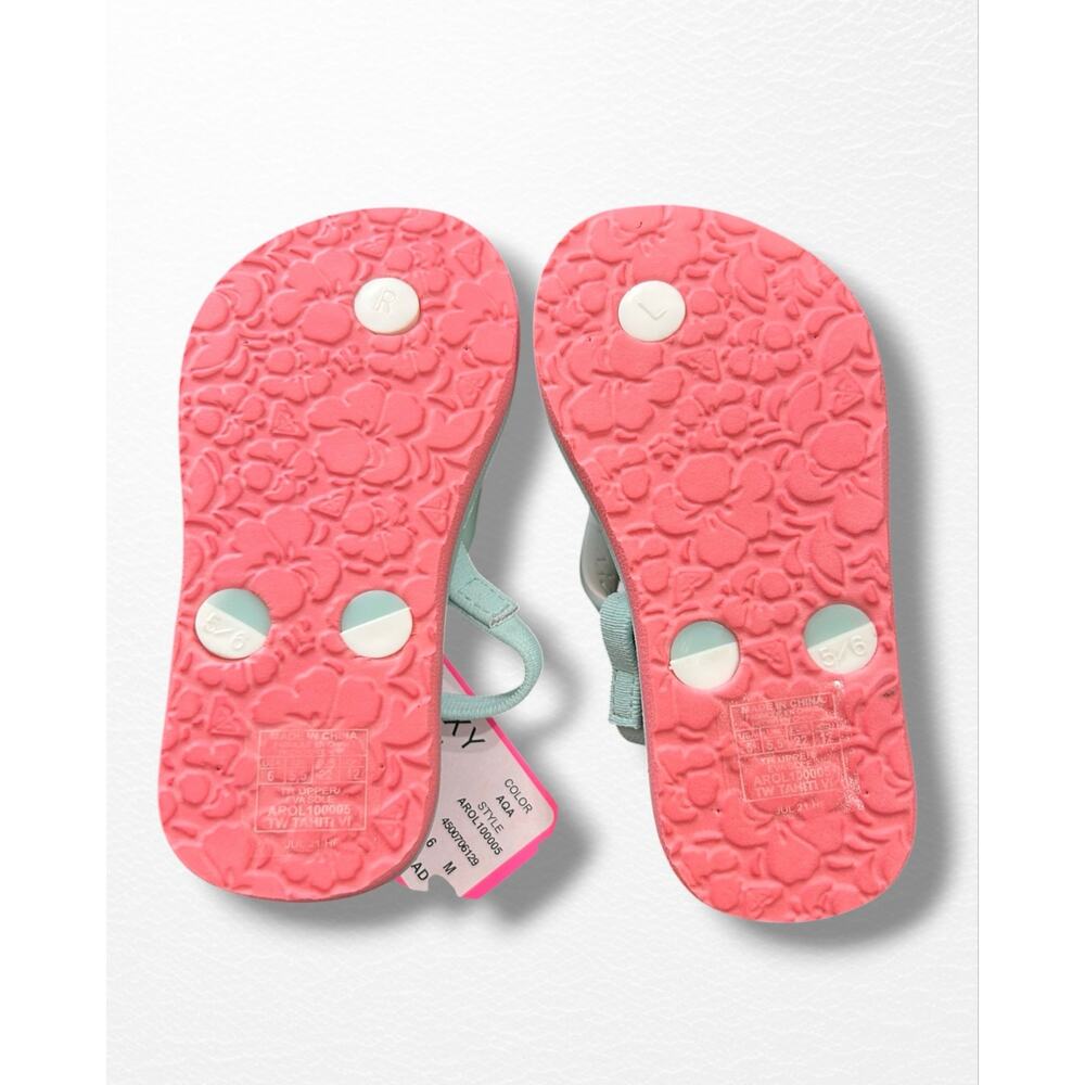 NWT Roxy Tahiti Toddler Strap Sandal, Size 6 - Picture 2 of 6